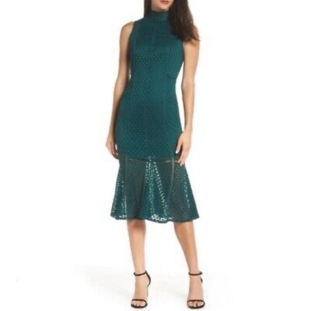 🆕ALI & JAY Green dress size Large